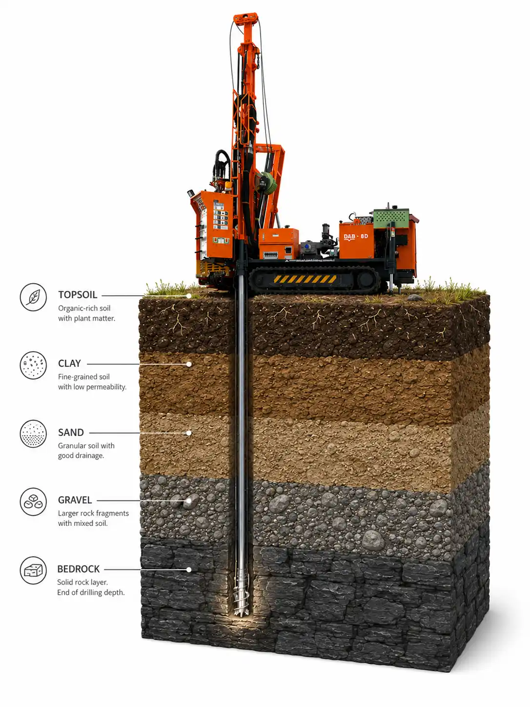 Soil Testing Diagram Australia Probe